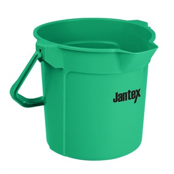 Seau gradué avec bec verseur Jantex 10L vert 