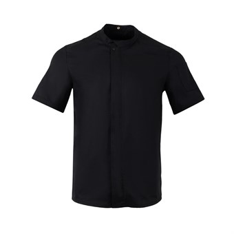Veste de cuisinier en maille à manches courtes Southside Harlem noire