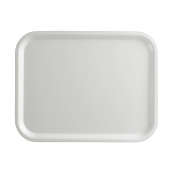Plateau surface lisse Capri Cambro blanc 