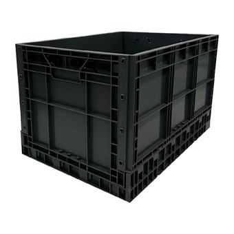 Caisse de transport/stockage pliante en plastique Vogue 594x396x353mm