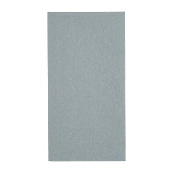 Serviettes dîner 2 plis format 1/8 Fiesta Recyclable 400mm grises (lot de 2000)