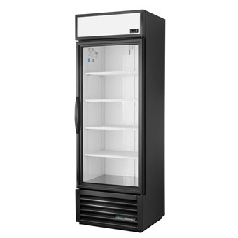 Vitrine positive libre service 1 porte True 538L noire GDM-19T-HC~TSL01