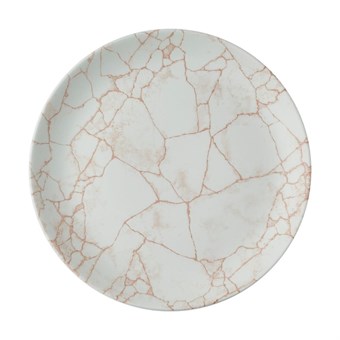 Assiettes rondes Churchill Studio Prints Kintsugi Evolve Coral 285mm (Lot de 12)
