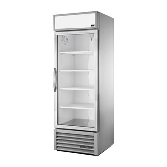 Vitrine réfrigérée négative libre service 1 porte True GDM-23F-HC-TSL01 ALU