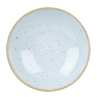 Assiettes coupes rondes Churchill Stonecast Duck Egg Blue 182mm (Lot de 12)