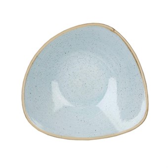 Bols triangulaires Churchill Stonecast Duck Egg Blue 265mm (Lot de 12)