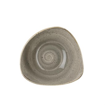 Bols triangulaires Churchill Stonecast Peppercorn Grey 250mm (Lot de 12)