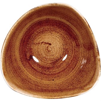 Bols triangulaires Churchill Stonecast Patina Vintage Copper 153mm (Lot de 12)