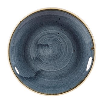 Assiettes rondes Churchill Stonecast Blueberry 165mm (Lot de 12)