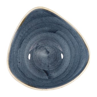 Bols triangulaires Churchill Stonecast Blueberry 235mm (Lot de 12)