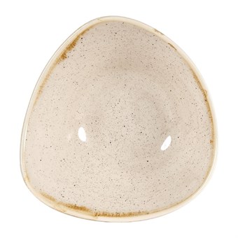 Bols triangulaires Churchill Stonecast Nutmeg Cream 153mm (Lot de 12)