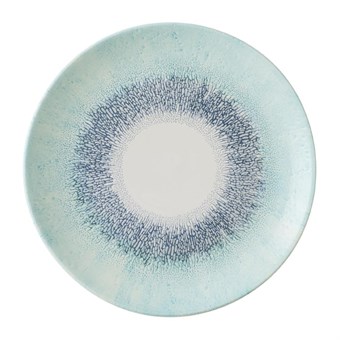 Assiettes rondes Churchill Studio Prints Fusion Blue 260mm (Lot de 12)