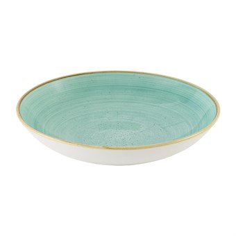 Assiettes coupes rondes Churchill Stonecast Mint 248mm (Lot de 12)