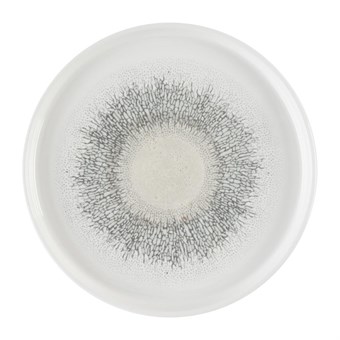 Assiettes avec rebord Churchill Studio Prints Fusion Agate Grey 210mm (Lot de 6)