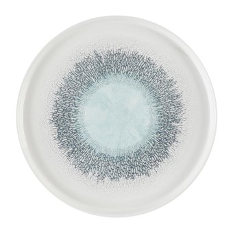 Assiettes avec rebord Churchill Studio Prints Fusion Aquamarine 260mm (Lot de 6)
