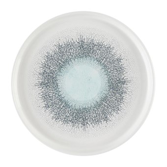 Assiettes avec rebord Churchill Studio Prints Fusion Aquamarine 210mm (Lot de 6)