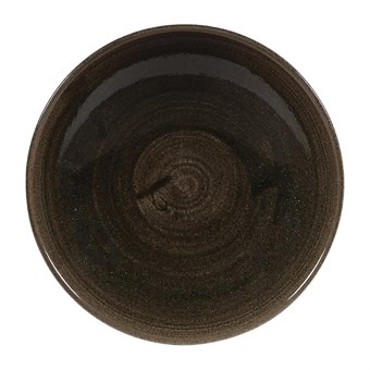 Bols Churchill Stonecast Patina Evolve Iron Black 182mm (Lot de 12)