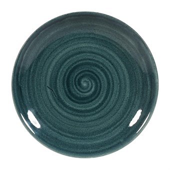 Assiettes rondes Churchill Stonecast Patina Rustic Teal 165mm (Lot de 12)