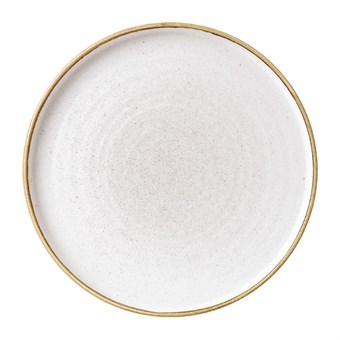Assiettes avec rebord Churchill Stonecast Barley White 210mm (Lot de 6)