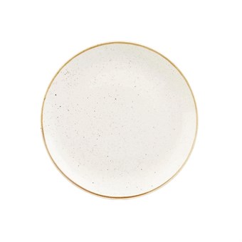 Assiettes rondes Churchill Stonecast Barley White 304mm (Lot de 6)