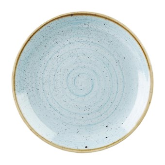 Assiettes rondes Churchill Stonecast Duck Egg Evolve 304mm (Lot de 6)