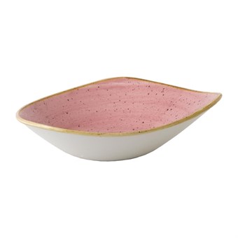 Bols triangulaires Churchill Stonecast Petal Pink 235mm (Lot de 12)