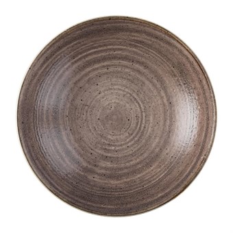 Bols Churchill Stonecast Raw Brown 184mm (Lot de 12)