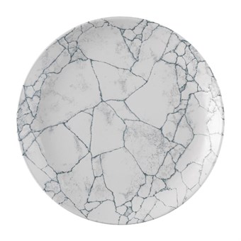 Assiettes rondes Churchill Studio Prints Kintsugi Pearl Evolve Grey 286mm (Lot de 12)