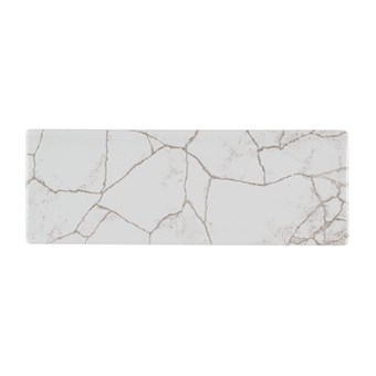 Assiettes oblongues Churchill Studio Prints Kintsugi Agate Grey 250x90mm (Lot de 6)
