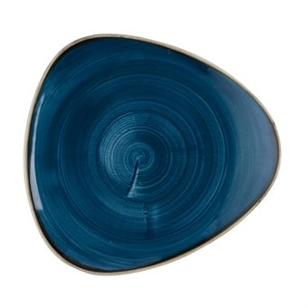 Bols triangulaires Churchill Stonecast Java Blue Lotus 152mm (Lot de 12)