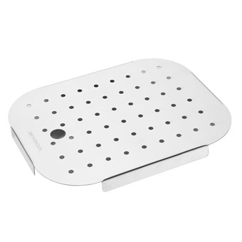 Égouttoir en acier inoxydable Vogue pour GN 1/2