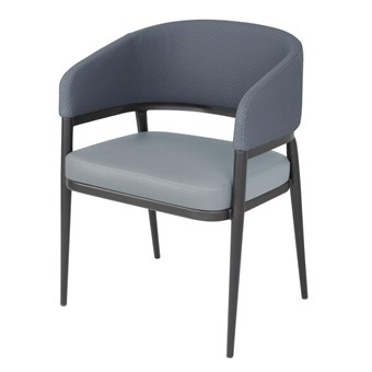 Fauteuils d'intérieur Bolero Meridian bleus (lot de 2)