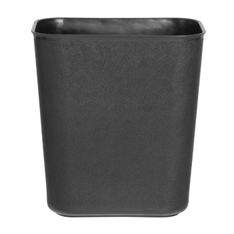 Poubelle pour hôtel/bureau noire Bolero 14L 