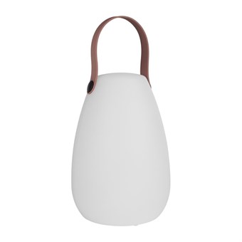 Lampe de table LED rechargeable Tristar coloris blanc chaud
