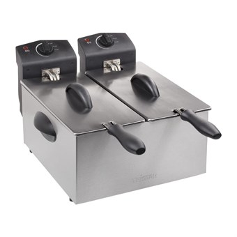 Friteuse double Tristar FR-6937 inox 2 x 3L