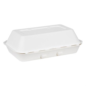 Barquettes alimentaires en bagasse Fiesta Compostable 400x335mm (lot de 200)