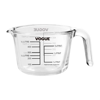 Pichet gradué en verre Vogue 500ml
