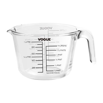 Pichet gradué en verre Vogue 1000ml