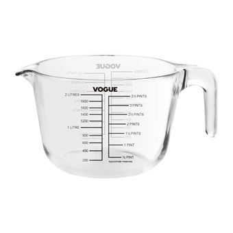 Pichet gradué en verre Vogue 2000ml
