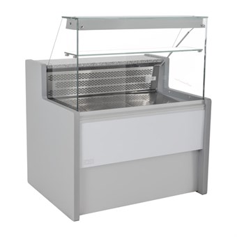Comptoir de service réfrigéré gris Zoin Tibet 