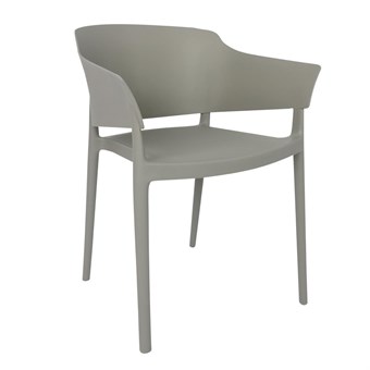 Fauteuils Lorenzo Café Bolero gris (lot de 2)