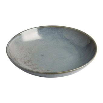Assiettes creuses Olympia Ember Blue 230mm (lot de 4)