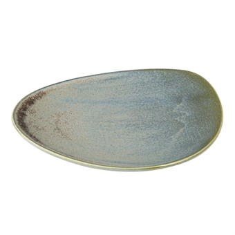Assiettes triangulaires Olympia Ember Blue 250mm (lot de 6)