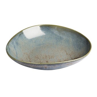 Bols triangulaires Olympia Ember Blue 245mm (lot de 4)