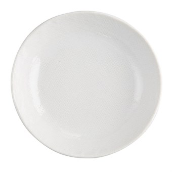 Bols plats Olympia Denim White 220 mm (lot de 6)