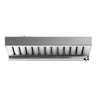 Hotte d'extraction pour four combiné à écran tactile Buffalo 7 x GN 1/1 CK079