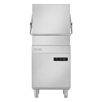Buffalo Digital Pass Through Dishwasher with Drain Pump 500mm Basket
