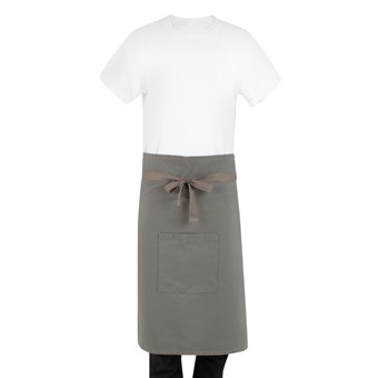 Tablier bistro en toile de coton Southside kaki