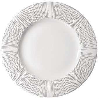 Assiettes à bord large Churchill Bambou 301mm (Lot de 12)