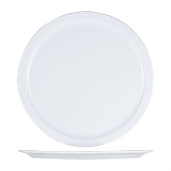 Assiette à pizza blanche Cosy & Trendy 33cm